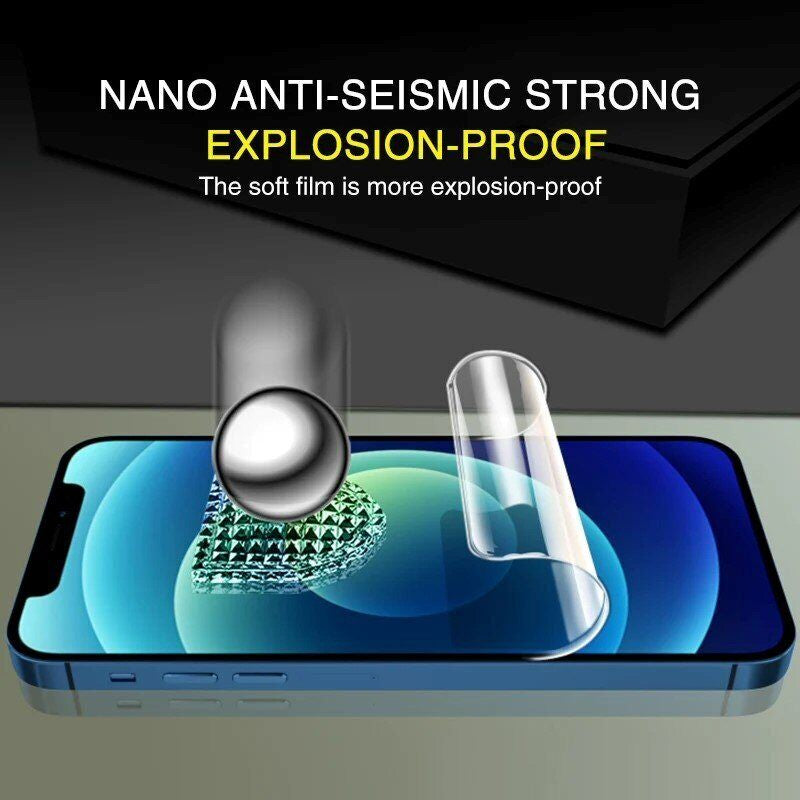 Screen Protector for Iphone 17 16 15 14 13 12 11 Pro Max plus X Hydrogel Full