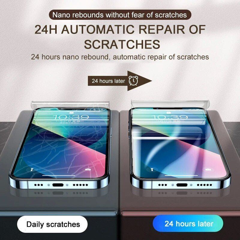 Screen Protector for Iphone 17 16 15 14 13 12 11 Pro Max plus X Hydrogel Full