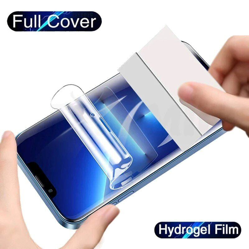 Screen Protector for Iphone 17 16 15 14 13 12 11 Pro Max plus X Hydrogel Full
